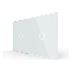 Панель для двух сенсорных выключателей LIVOLO BB-C7-C1/C1-11 - фото 16646978