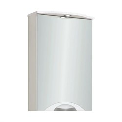 Правый зеркальный шкаф Runo Ибица 50 - фото 16648668