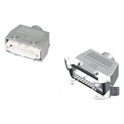 Прямоугольный промышленный разъем Mete Enerji H16E-B2M-B2ZF - фото 16649290