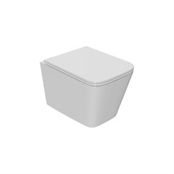 Подвесной безободковый унитаз Bauedge Bau Stil Hurricane-2 - фото 16649790