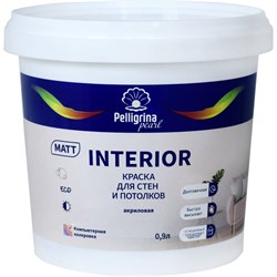 Краска для стен и потолков PELLIGRINA PAINT interior - фото 16651667