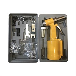 Пневмо-гидравлический заклепочник для вытяжных заклепок Пневмо-Трейд PT-AR2448K - фото 16652822