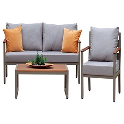 Набор садовой мебели GreenWeen SANTORINI S3 - фото 16652981