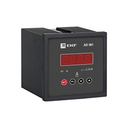 Однофазный цифровой амперметр на панель EKF ad-961 - фото 16653600