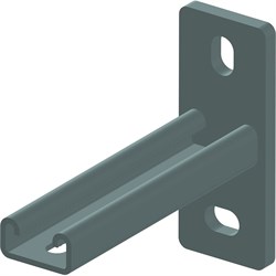 Консоль УМС 41x21 мм, осн. 200 мм - фото 16656238