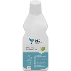 Активный гель для чистки унитазов DEC с антибактериальным эффектом 500 мл - фото 16659357