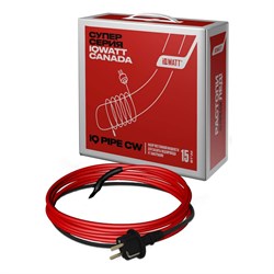 Комплект для обогрева труб IQWATT IQ PIPE CW-8м - фото 16659855