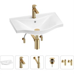 Раковина для ванной Wellsee Bisou - фото 16664191