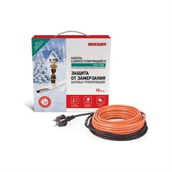 Пищевой саморегулирующийся нагревательный кабель REXANT 10HTM2-CT - фото 16664242