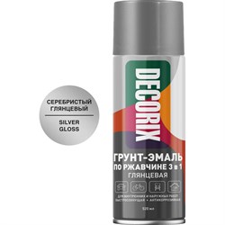 Аэрозольная грунт-эмаль по ржавчине Decorix 0106-25 DX - фото 16666902