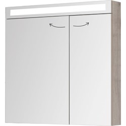 Зеркальный зеркало-шкаф Dreja Rus MAX 80 - фото 16667124