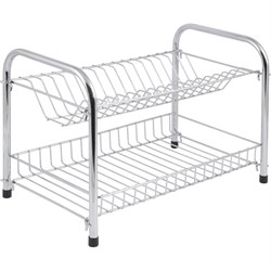 Двухуровневая сушилка для посуды Рыжий кот W3856E - фото 16667625