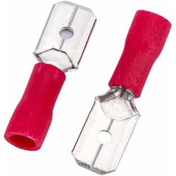 Изолированная плоская клемма REXANT 08-0313 - фото 16669975