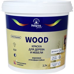 Краска для дерева и мебели PELLIGRINA PAINT wood - фото 16672156