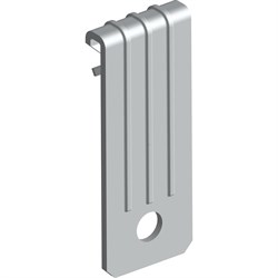 Вертикальный балочный зажим УМС 1-5 мм с отверстием - фото 16672736