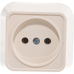 Одноместная квадратная розетка MAKEL 45202 - фото 16674061