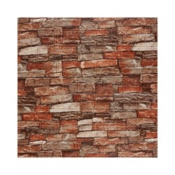 Самоклеящаяся панель Рыжий кот Кирпичики - фото 16674183