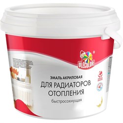 Высокоглянцевая акриловая эмаль для радиаторов отопления Olecolor 4300011045 - фото 16674914