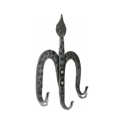 Кованая настенная вешалка Covali Трезубец - фото 16678053