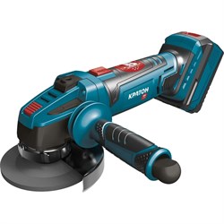 Угловая аккумуляторная шлифмашина Кратон AG18DC125OFA SET - фото 16680739