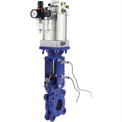 Шиберная задвижка DN.ru WCB-SS304-EPDM-2W-DA - фото 16681055