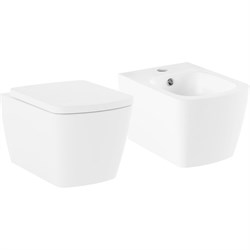 Подвесной безободковый унитаз Lavinia Boho Aveo Rimless - фото 16683817