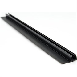Уплотнительный ПВХ профиль для стекла 8 мм SERVICE PLUS PVH04-910BKL8 - фото 16684090