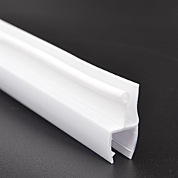 Уплотнительный ПВХ профиль для стекла 8мм SERVICE PLUS PVH04-916WM8 - фото 16685350