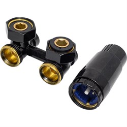 Угловой комплект узла нижнего подключения SCHLOSSER 600800067 - фото 16685545