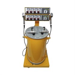 Двупостовая установка порошковой окраски Teslatech Tesla 201 - фото 16685784