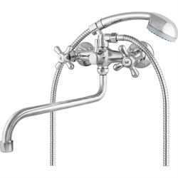 Двуручный смеситель для ванны Klip 707 - фото 16686151