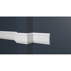 Ударопрочный влагостойкий стеновой молдинг под покраску Decor-Dizayn DD32 - фото 16686436