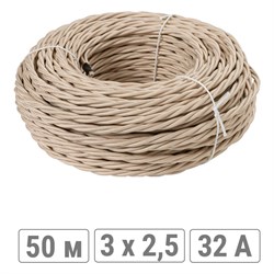 Витой ретро провод TDM ELECTRIC Эко - фото 16688041