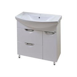 Правая тумба под умывальник Балтика 80 Emmy Милли 80 - фото 16691180