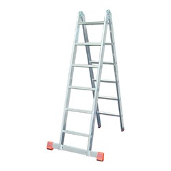 Шарнирная двусторонняя двухсекционная лестница KRAUSE TRIMATIC - фото 16693326