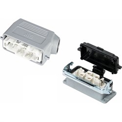 Прямоугольный промышленный разъем Mete Enerji H6K-AM-CCF - фото 16696396