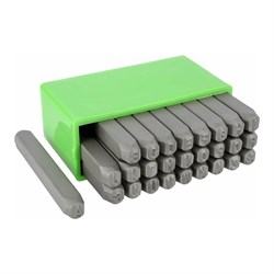 Набор стальных буквенных клейм Beril 553004 - фото 16697015