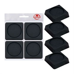 Антивибрационные подставки для стиральных машин и холодильников Мультидом ПТ76-145 - фото 16698155