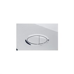 Двойная кнопка смыва LOGAN OVAL - фото 16698500