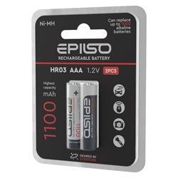 Никель-металл-гидридный аккумулятор Epilso hr03/aaa - фото 16700547