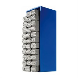 Набор буквенных клейм MASUS 10665 - фото 16703691