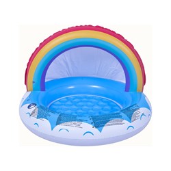Детский надувной бассейн Sunclub Радуга размер: 95x66см 57155 - фото 16707148