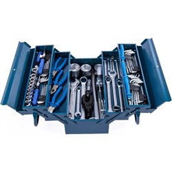 Большой разноуровневый металлический ящик СЕРВИС КЛЮЧ 70622 - фото 16707278