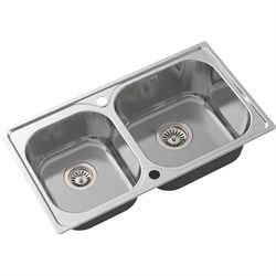 Врезная кухонная мойка Oulin OL-H9819 - фото 16707554