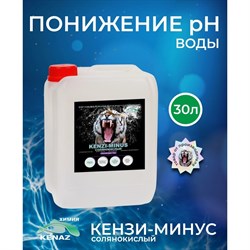 Солянокислый средство для понижения уровня ph KENAZ КЕНЗИ-МИНУС - фото 16710221