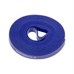 Нарезаемая стяжка-липучка NIKOMAX NMC-CTV05M-09-RL-BL - фото 16710888