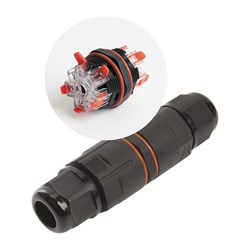 Водонепроницаемый пятиконтактный соединитель-коннектор для проводов Stekker ld535 - фото 16711871