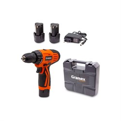 Аккумуляторная дрель Gramex HCD-12-2 - фото 16713094