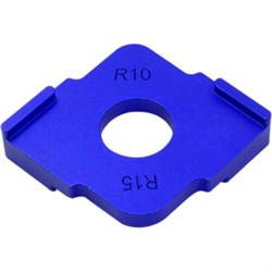 Радиусный двухсторонний шаблон РеСоурс RST.005.R10-R15 - фото 16714258