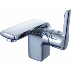 Монолитный смеситель для умывальника DIADONNA D80-110107 - фото 16718389